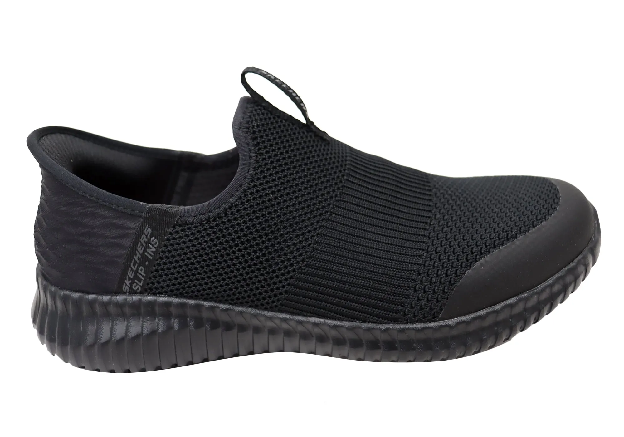 Modern Aesthetic Minimal Build Skechers Womens Slip Ins Cessnock Gwynedd Slip Resistant Work Shoes