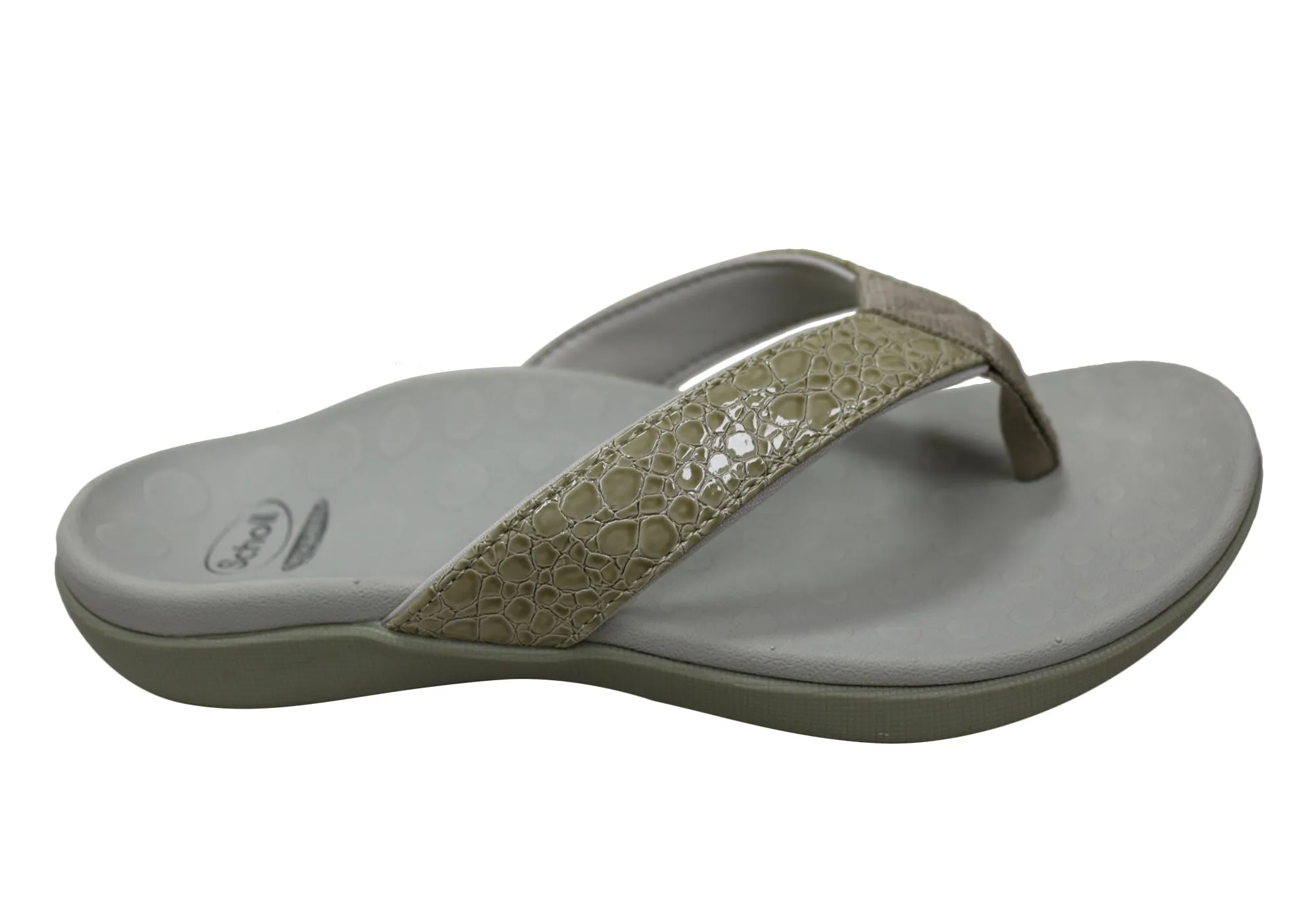 Work Light Sun Safe Scholl Orthaheel Sonoma II Womens Supportive Comfort Thongs