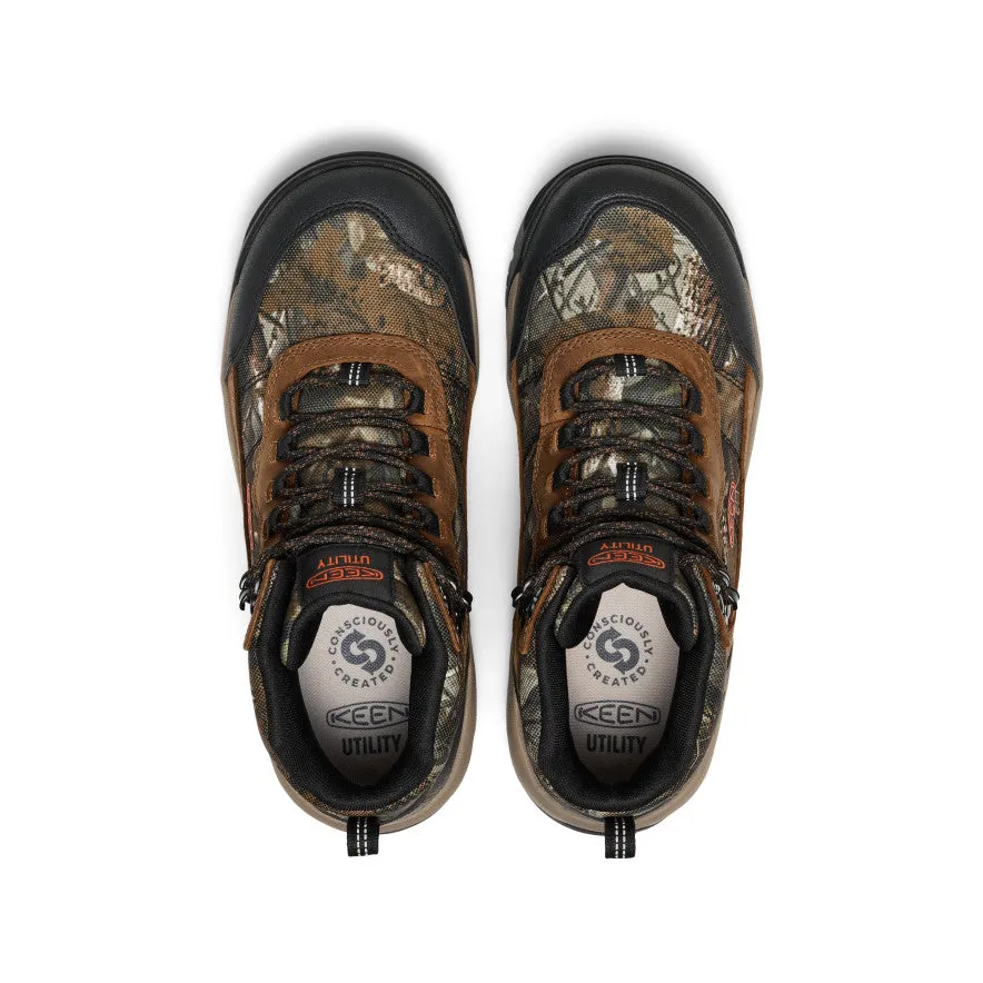 Men's Skokie Waterproof Work Boot (Soft Toe)  |  Camo/Black Lightweight Form Road Trip