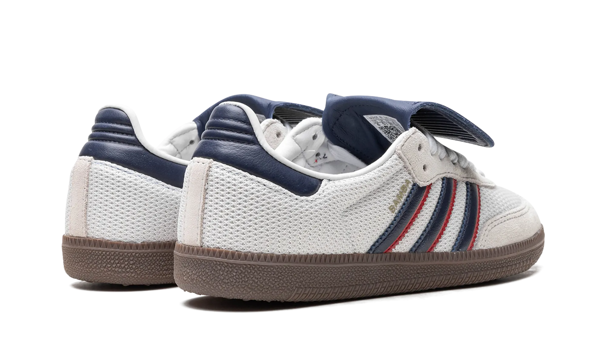 Samba LT "Crystal White Dark Blue" photo shoot