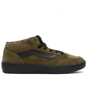 Responsive Cushion Fitness Lovers Vans Zahba Mid - Dark Olive