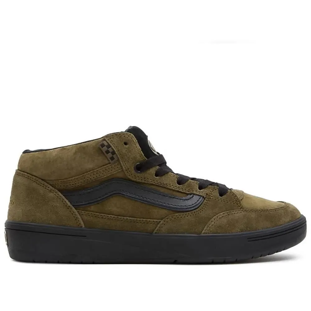 Responsive Cushion Fitness Lovers Vans Zahba Mid - Dark Olive