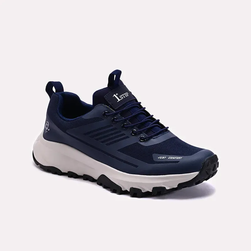 Loose Fit Blue Sneakers For Men 0120620