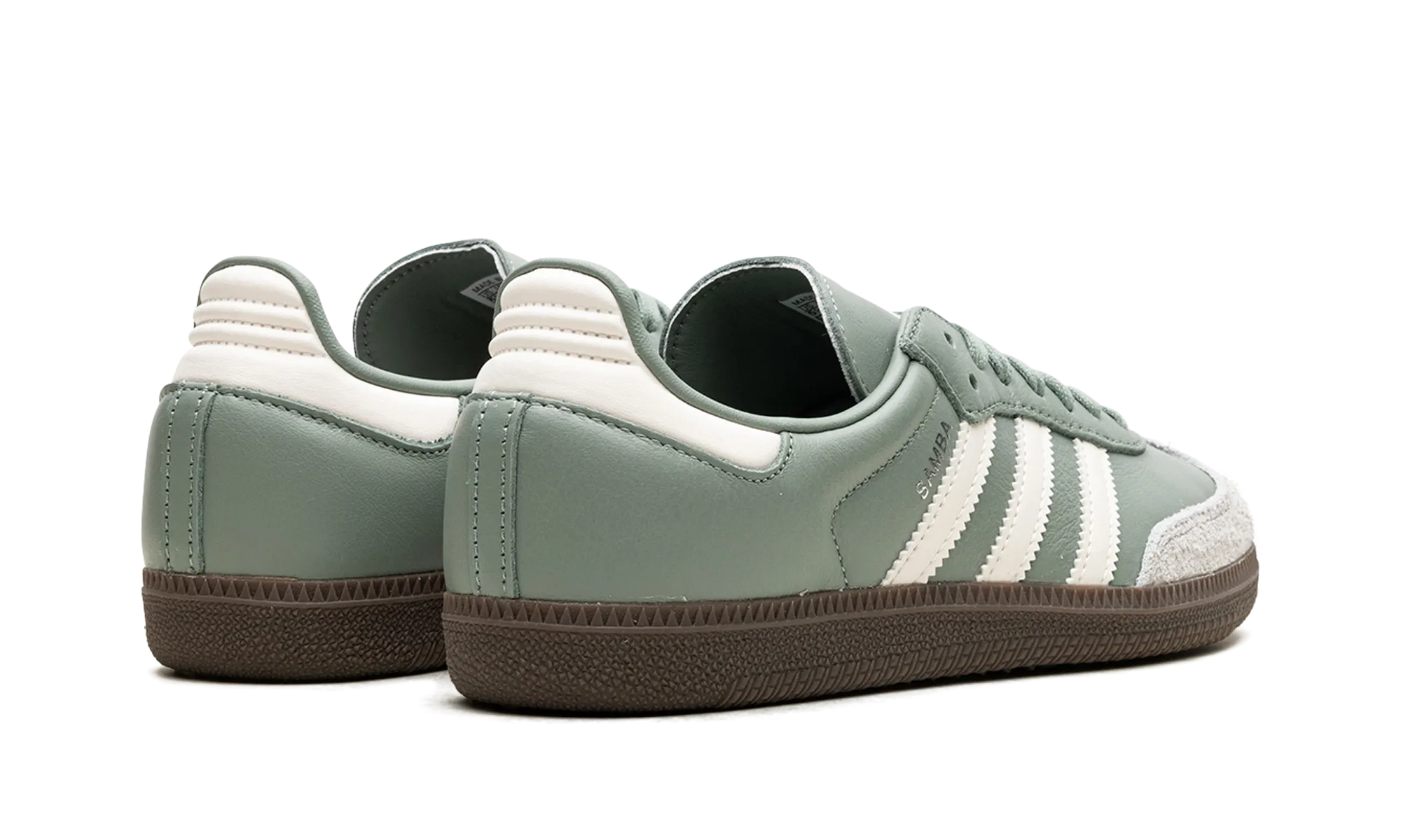 Samba OG "Silver Green Chalk White" Ergonomic Design Earth Tone