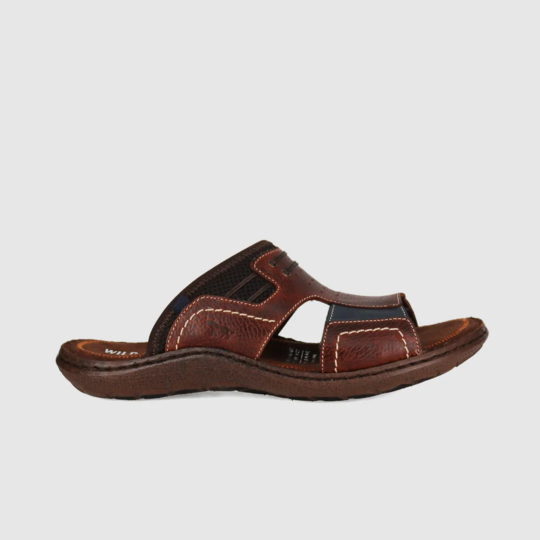 Sleek Performance Port Sandals Tan Compact Fit Flexible Flats