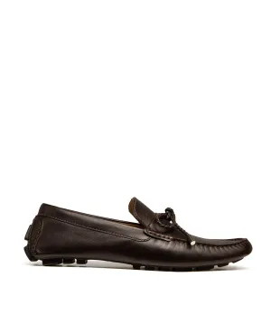 Mocassin MARBELLA Grain Marron Ceremony Fit