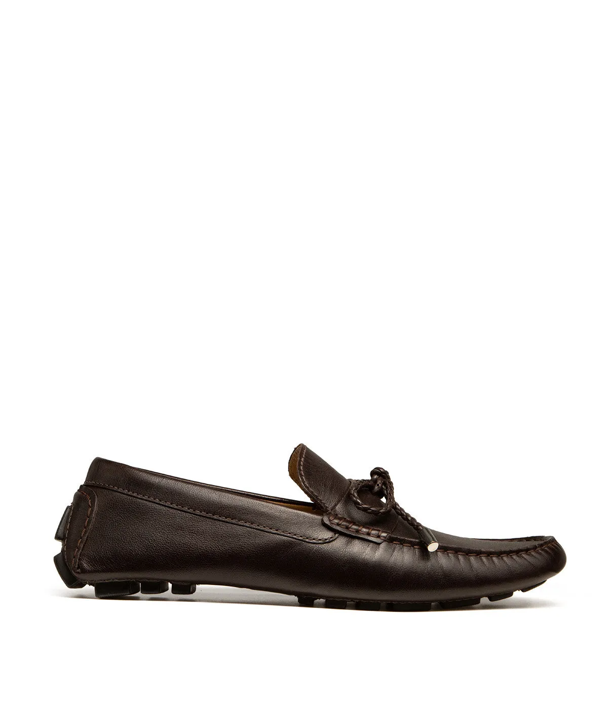 Mocassin MARBELLA Grain Marron Ceremony Fit