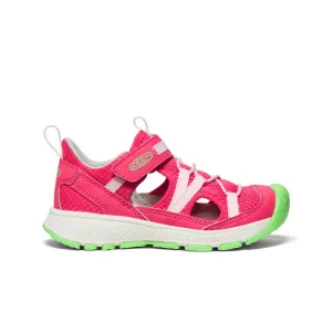 Sporty Flip-flops Versatile Casual Footwear Little Kids' Motozoa Sandal  |  Raspberry/Giggle Pink
