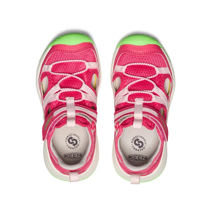 Effortless Comfort Little Kids' Motozoa Sandal  |  Raspberry/Giggle Pink