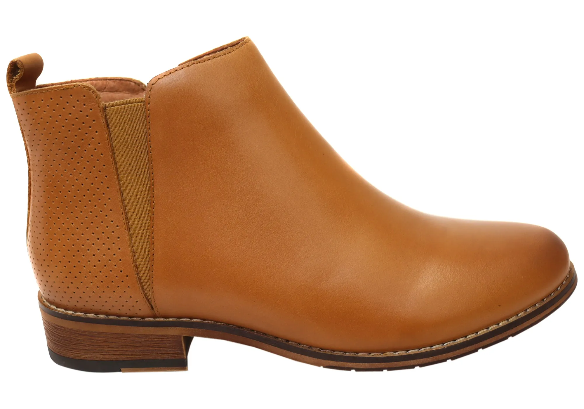 Indoor Florsheim Womens Comfortable Leather Mel Plain Toe Zip Boots