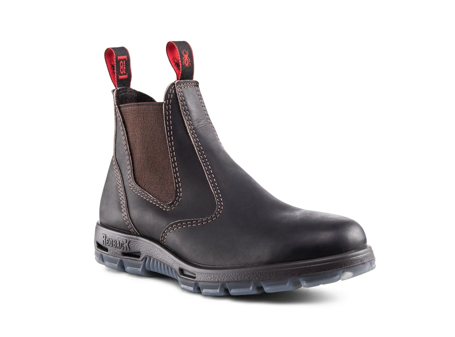 RedBack Bobcat Claret Casual Boots - UBOK Park Day Satin Glow