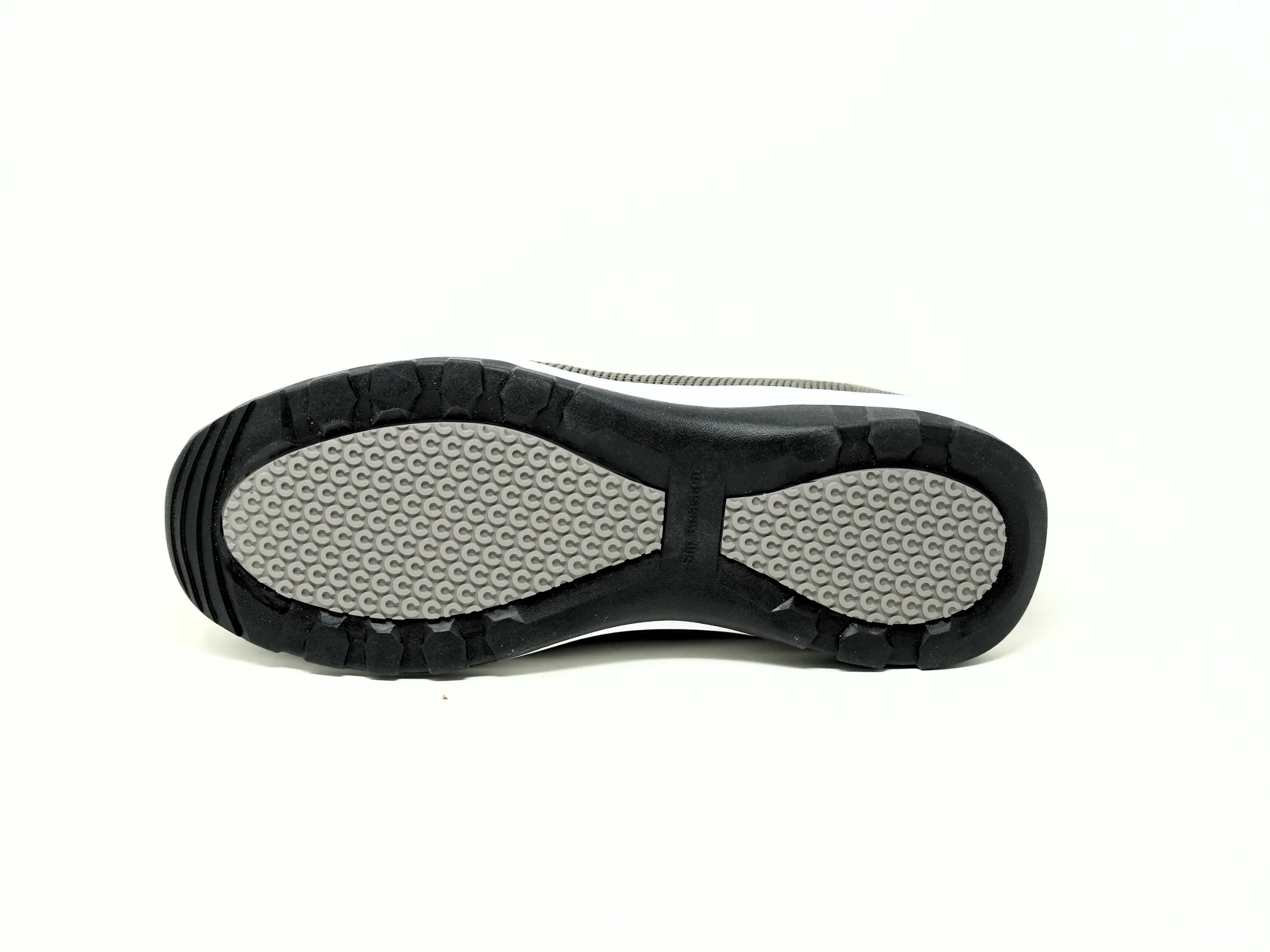 Light Jog FITec 9735-5L Gray - Men's Laces Walking Shoes with Slip Resistant Soles
