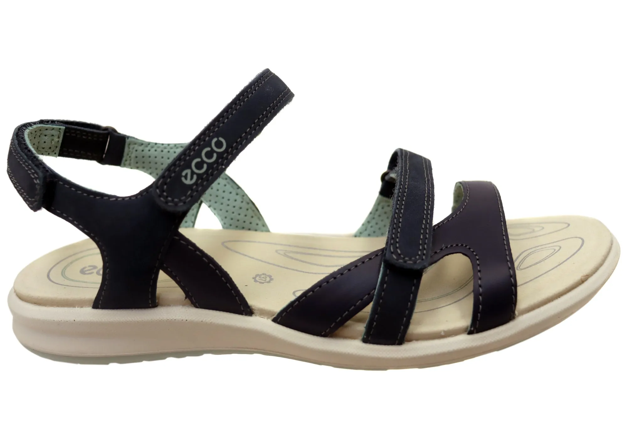 Anti Odor ECCO Womens Cruise II Comfortable Leather Sandals