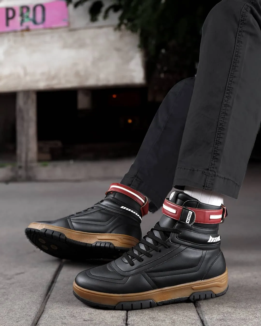 Bacca Bucci SWAGGER High-Top Sneakers Comfortable Insole