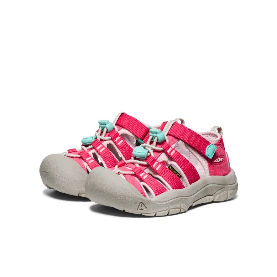 Little Kids' Newport H2  |  Raspberry/Giggle Pink Adjust Strap