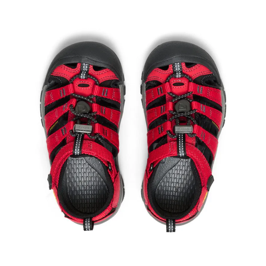 Breath Panel Style Match Little Kids' Newport H2  |  Ribbon Red/Gargoyle