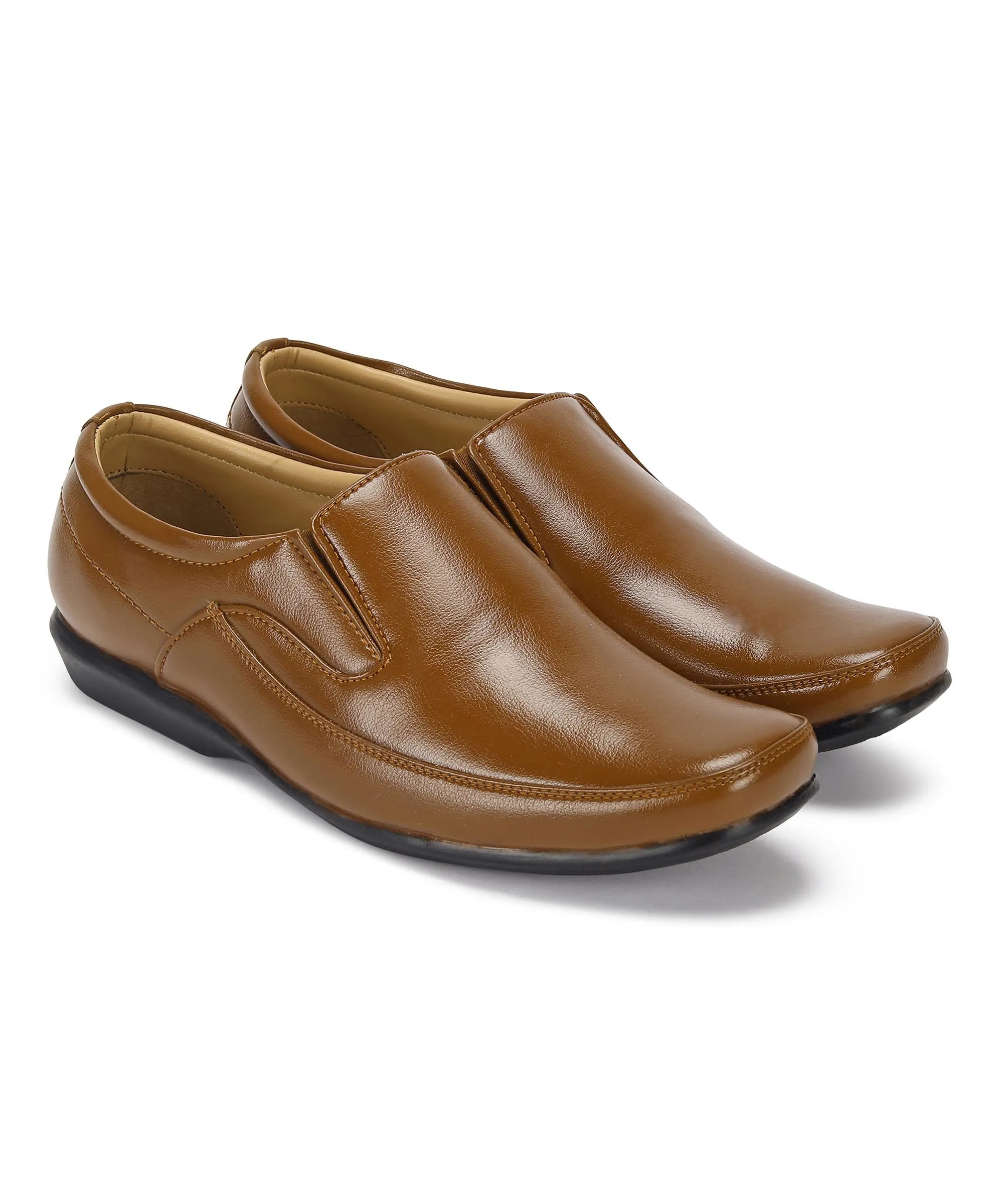 City Mode Paragon K11240G Men Formal Shoes | Corporate Office Shoes | Smart & Sleek Design | Comfortable Sole with Cushioning | Daily & Occasion Wear