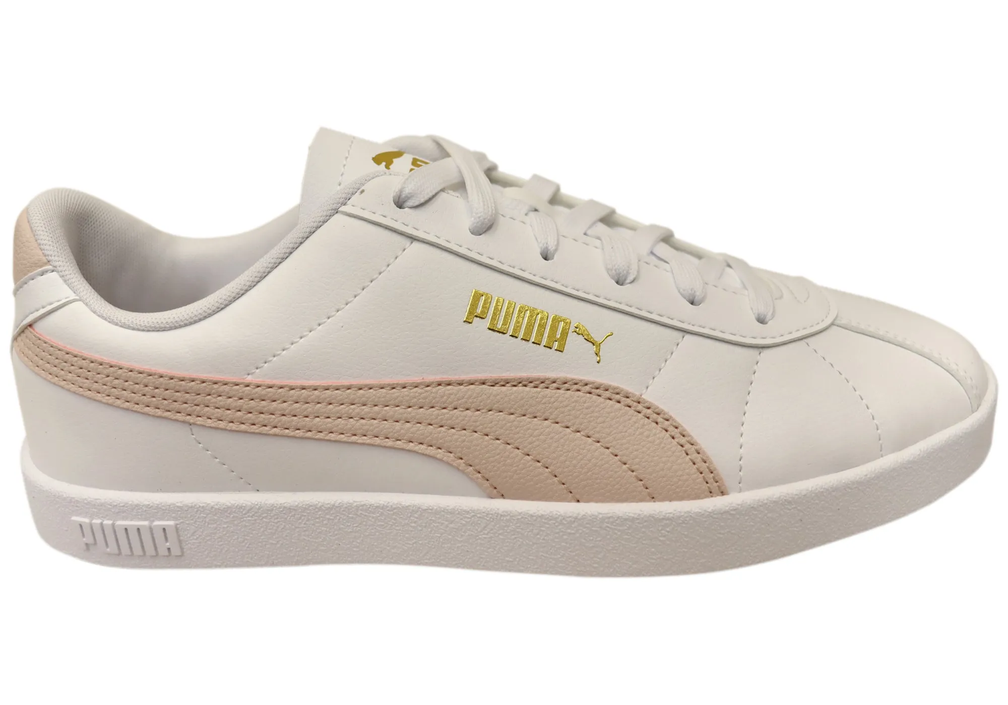 Puma Womens Puma Club II SL Comfortable Lace Up Sneakers Urban Style