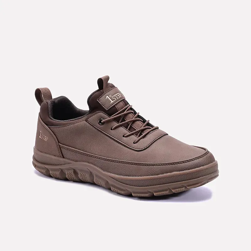Urban Stride Khaki Casual Sneakers 0120509 Torsional Rigidity System
