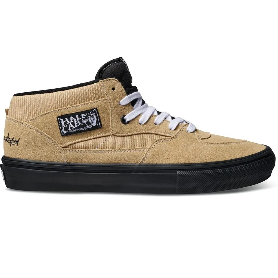 Vans Elijah Berle Skate Half Cab - Khaki/Black Gloss Mood All Day Beach Walk