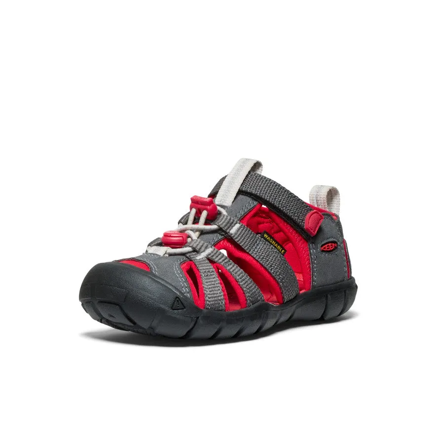 Light Design Summer Footwear Essentials Little Kids' Seacamp II CNX  |  Magnet/Red Carpet