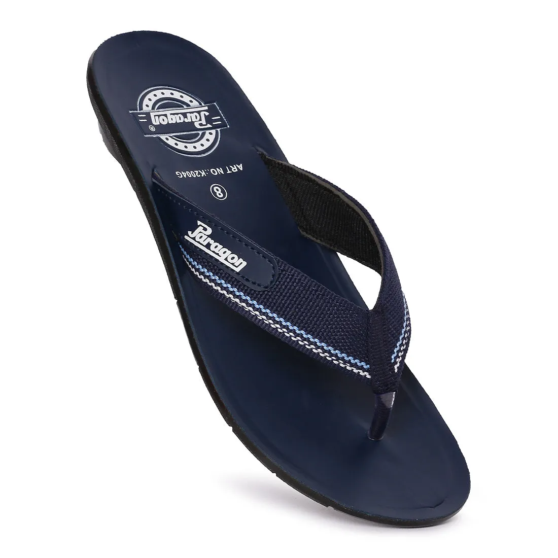 Durable Material Paragon  K2004G Men Stylish Lightweight Flipflops | Casual & Comfortable Daily-wear Slippers for Indoor & Outdoor | For Everyday Use