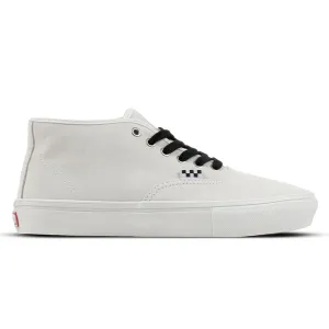 Vans Skate Authentic Mid Blanc De Blanc Durable Material