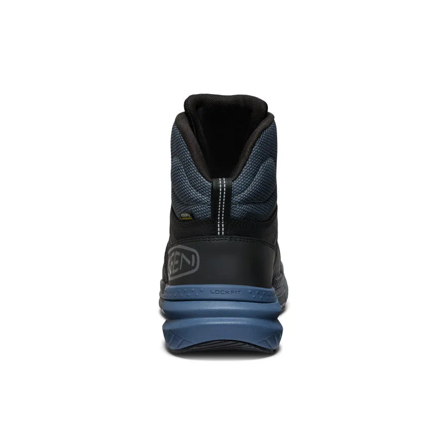 Cold Safe Men's Snapline RF Waterproof Boot (Carbon Toe)  |  Vintage Indigo/Black