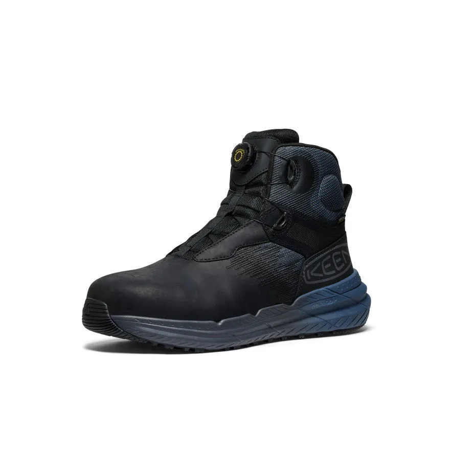 Step Light Men's Snapline RF Waterproof Boot (Carbon Toe)  |  Vintage Indigo/Black