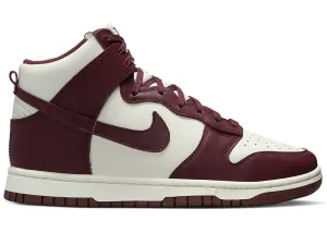 Nike Dunk High Burgundy Crush (W) Matte Edge