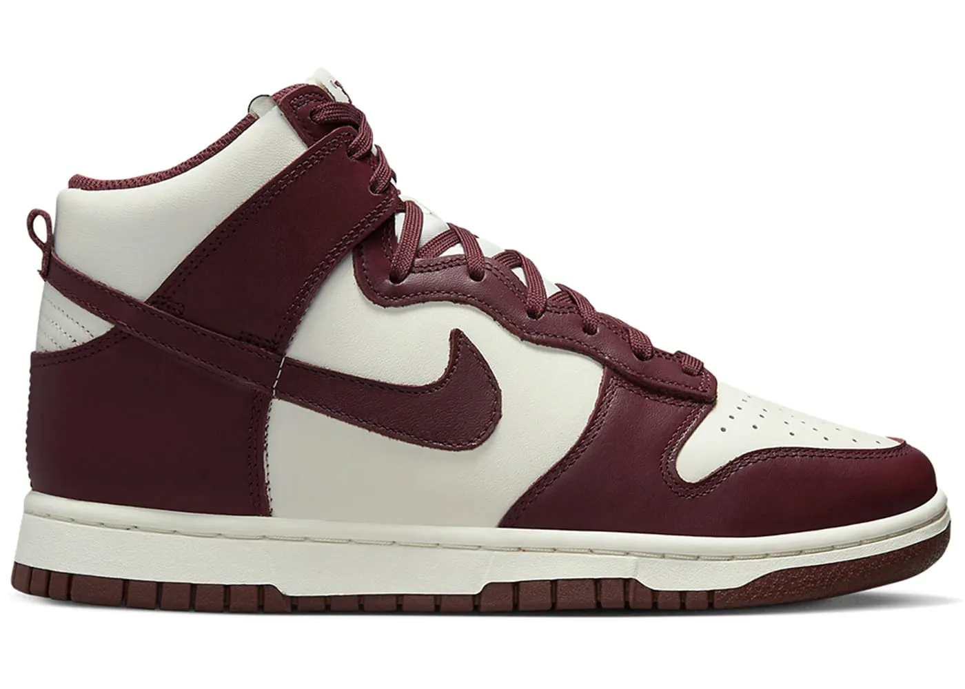 Nike Dunk High Burgundy Crush (W) Matte Edge