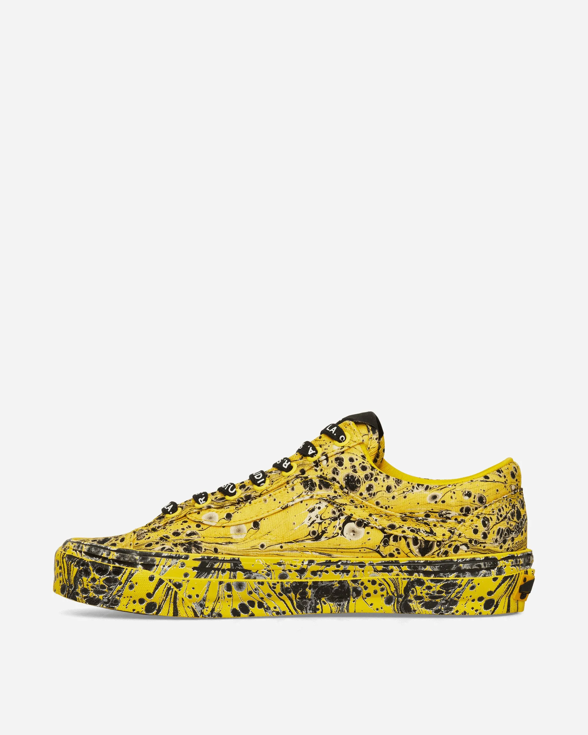 S.R. STUDIO LA.CA. Old Skool Reissue 36 Vibram Sneakers Marbled / Cyber Yellow Ergonomic City Adventure
