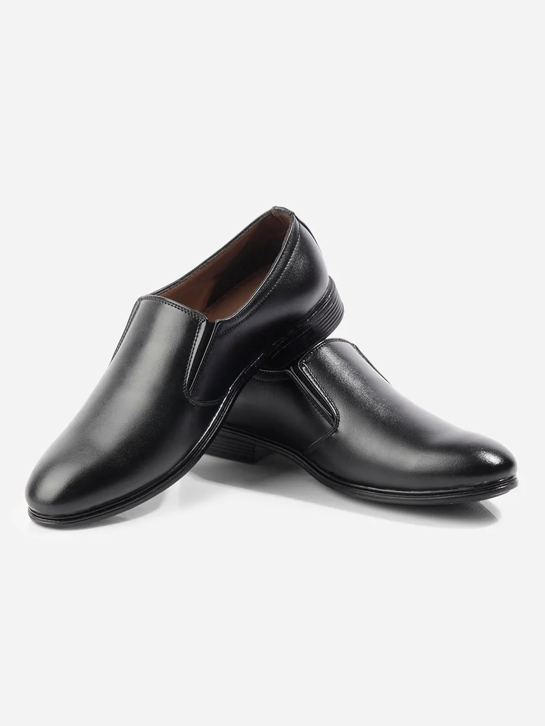 Executive Shade Collector Edition Men's Black Round Toe Slip On Formal (IX1075)