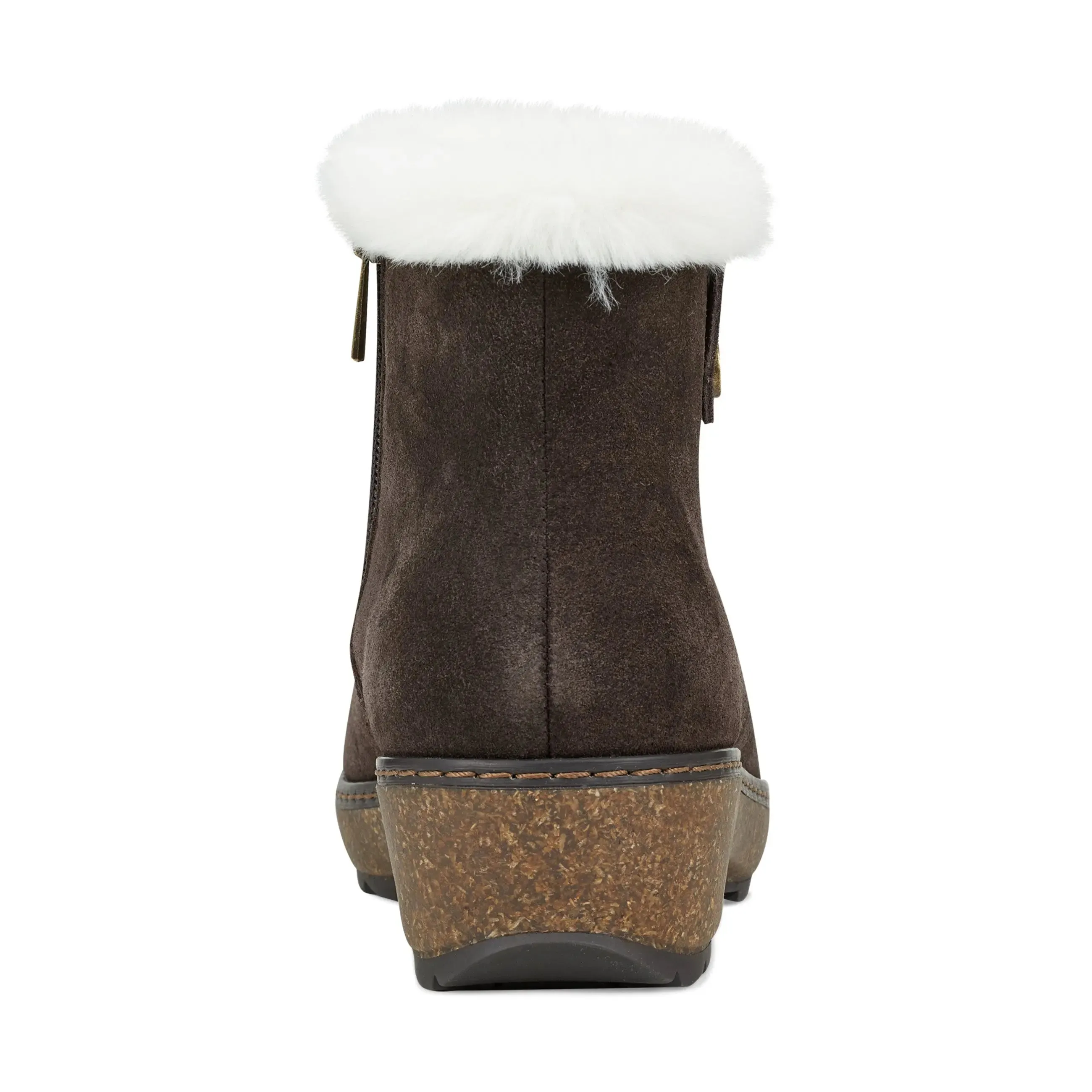 Morning Walk Kim Cold Weather Round Toe Casual Booties