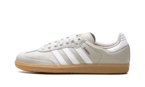 Samba "Beige / Cloud White" Padded Comfort Wellness Seekers Gloss Finish
