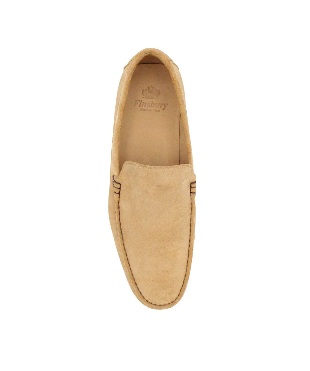 Comfortable Arch Mocassin DANDY Veau Velours Sable