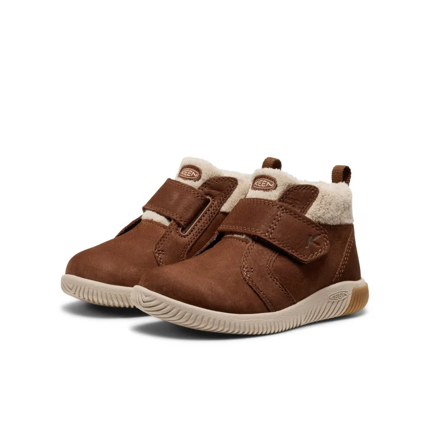 Little Kids' KNX Middie  |  Bison/Safari Non-Slip Sole Eco Material Rainy Days