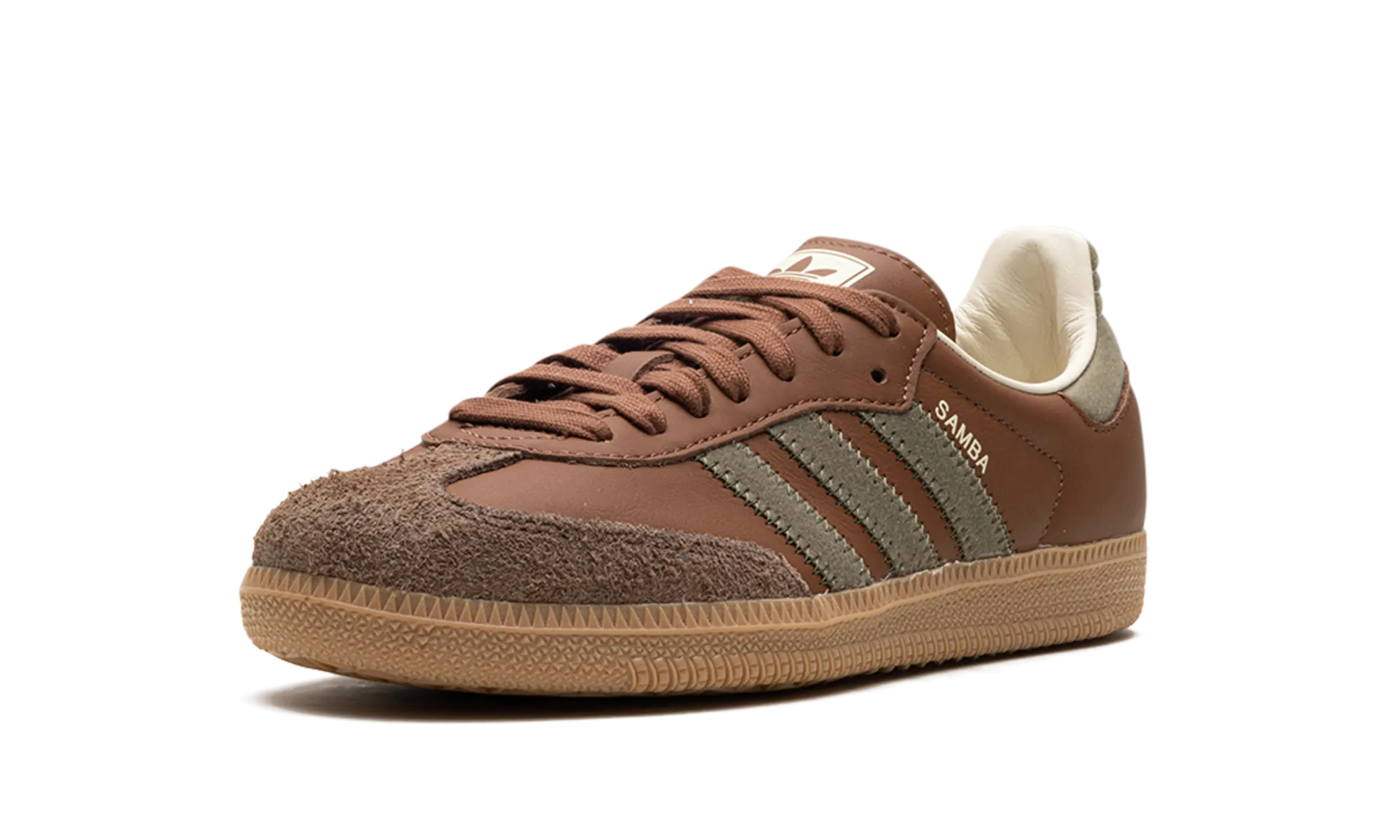 Samba OG "Brown" Feather Light Travel Enthusiasts Pastel tone