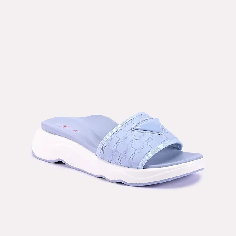 Feather Light Long Distance Stable Core Zia Blue Comfy Slippers 0412687