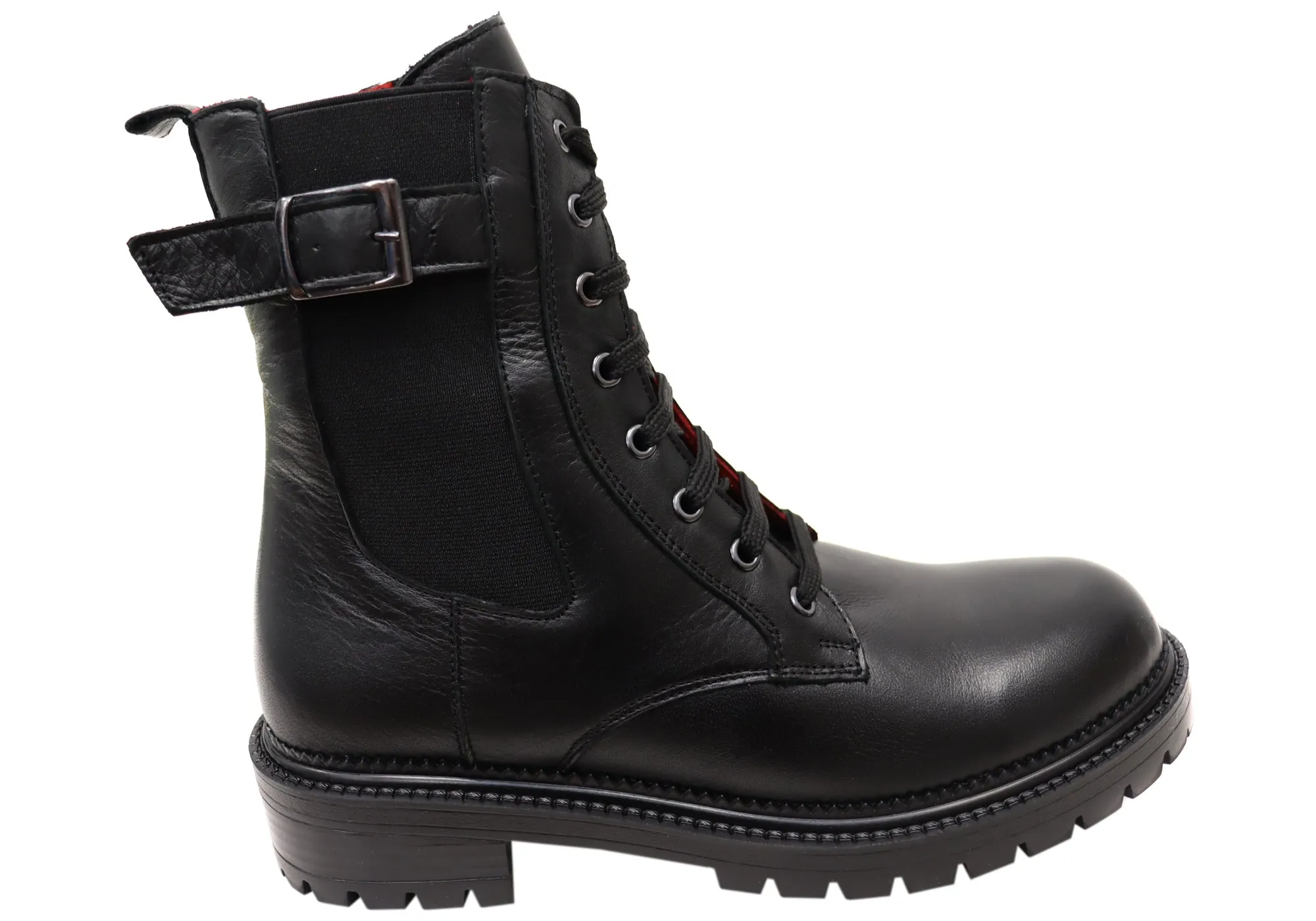 Orizonte Hunterfield Womens European Comfortable Leather Boots Dance Floor Padded Interior Weekend Camping