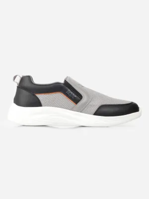 Men's Grey Black Slip On Sneakers IX7130 Balanced Trail Performance