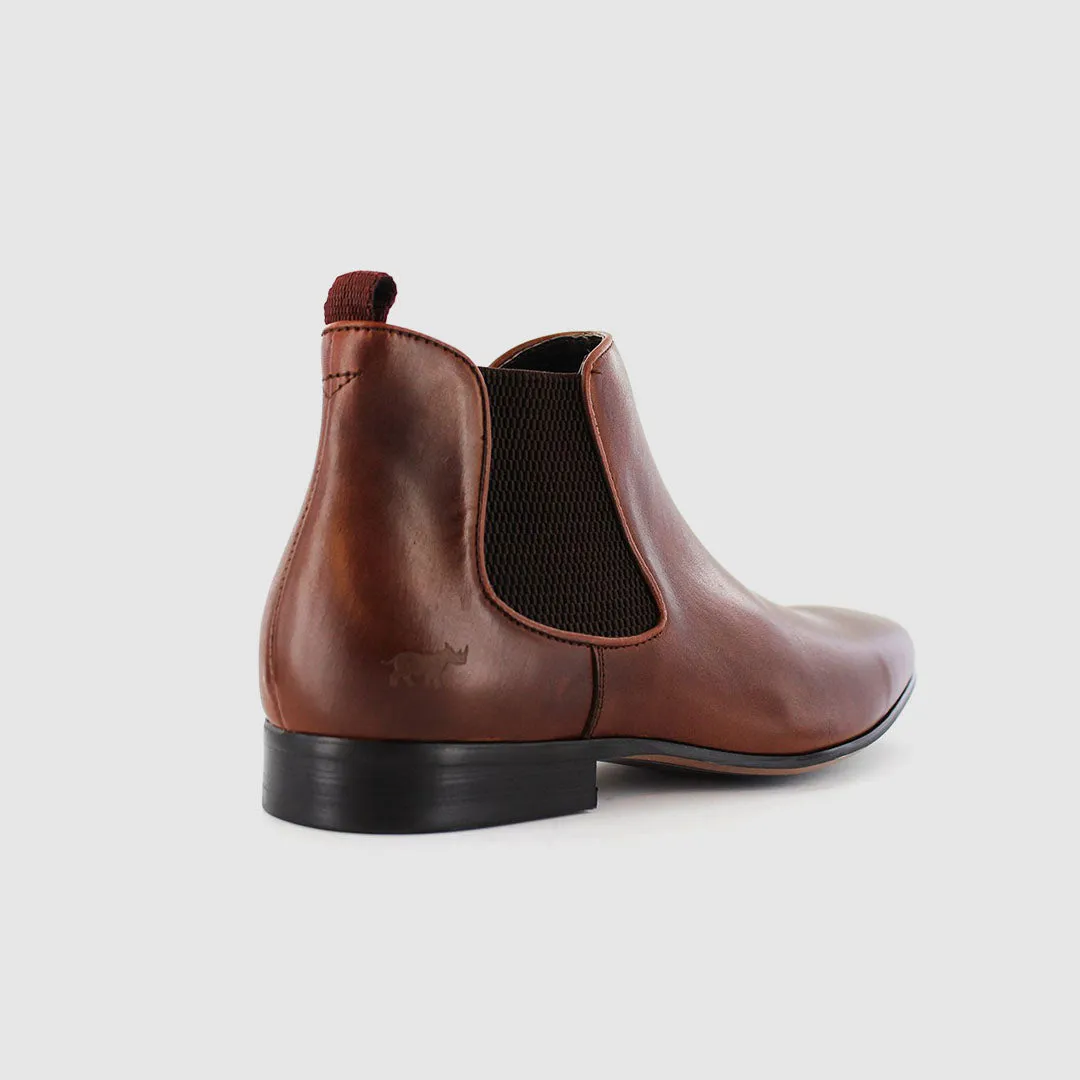 Ajax Chelsea Boots Tan Subtle Edge Heritage Line