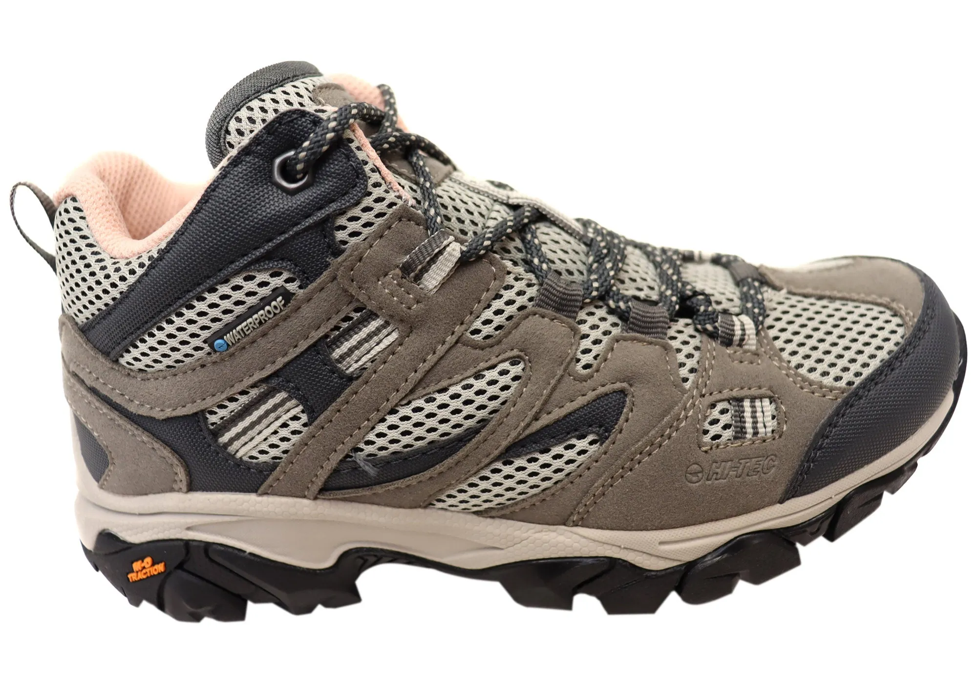 Breathable Trail Runner Waterproof Outdoor Trek Hi Tec Womens Comfortable Ravus Vent Lite Mid Waterproof Hiking Boots