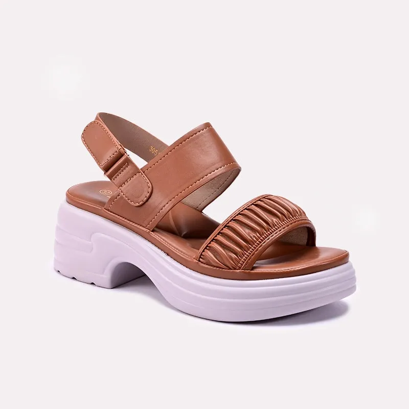 Moisture wicking Womens Mustard Casual Sandals 0421570