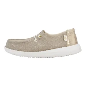 Wendy Youth Metallic Sparkle - Gold Breathable Collar Padding Elastic Strap