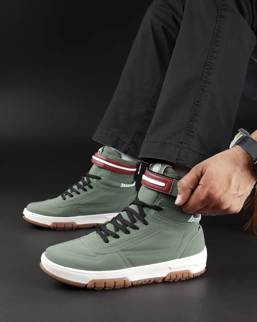 Bacca Bucci SWAGGER High-Top Sneakers Breath Fresh