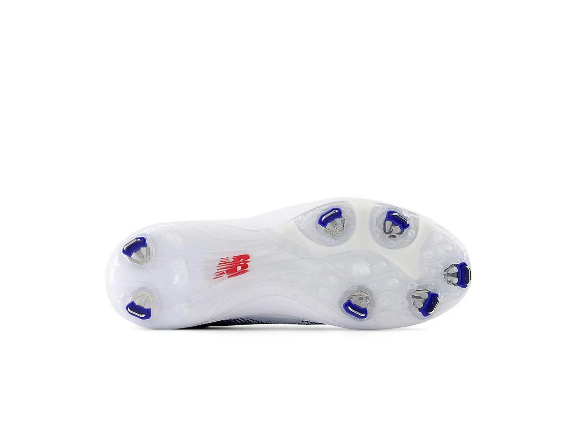 New Balance Men's FuelCell 4040 V7 Metal Baseball Cleats - Team Royal / White - L4040TB7 Clean White