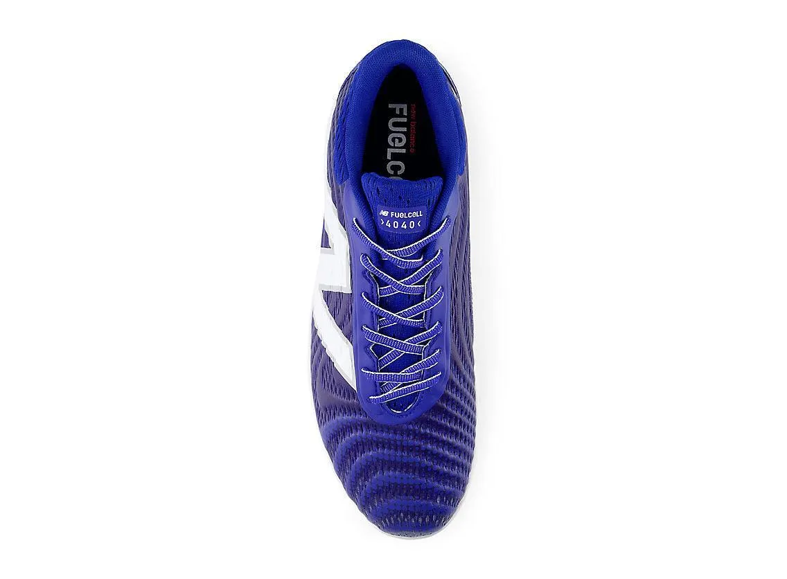 New Balance Men's FuelCell 4040 V7 Metal Baseball Cleats - Team Royal / White - L4040TB7 Modern Edge Daily Comfort