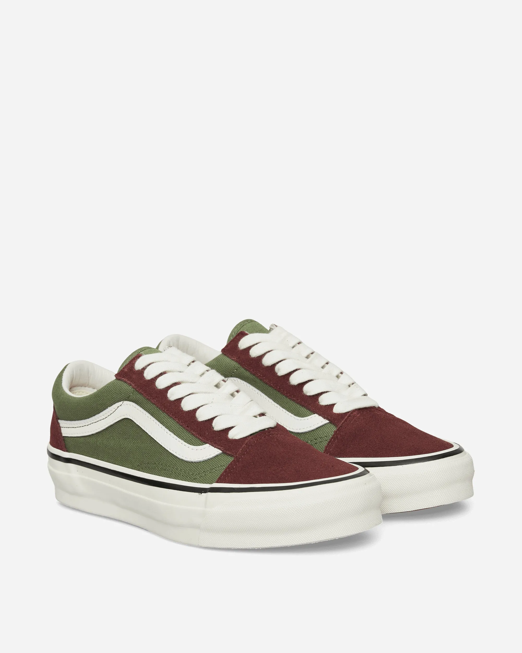 Premium Old Skool Sneakers Brown / Green White Clean