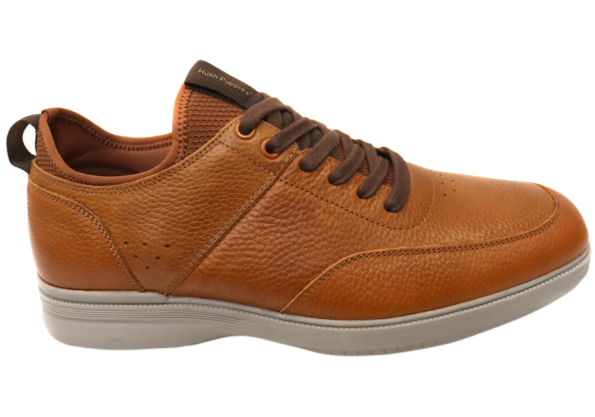 Hush Puppies Lotad Mens Extra Wide Width Leather Comfortable Shoes Optimal lining